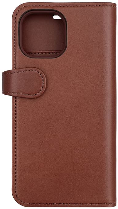Buffalo iPhone 15 2in1 Leather MagSeries lompakkokotelo (ruskea)