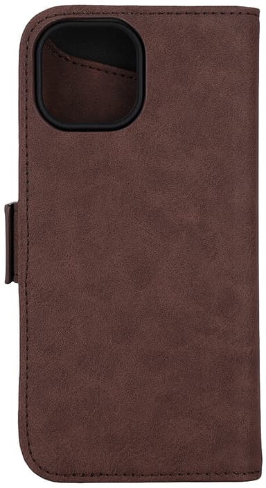 Gear iPhone 15 lompakkokotelo (ruskea)