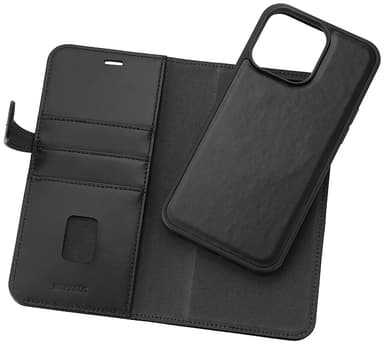 Buffalo iPhone 15 Pro Max 2in1 Leather MagSeries lompakkokotelo (mus.)
