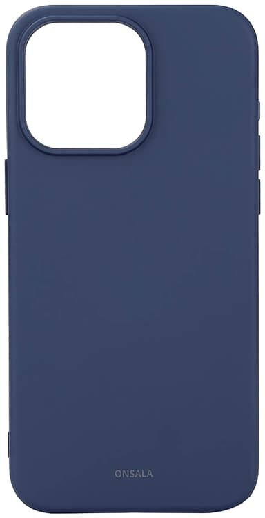 Onsala iPhone 15 Pro Max Silicone suojakuori (sininen)