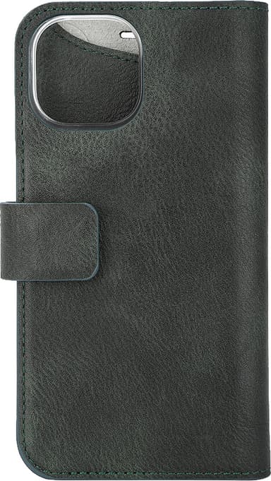 Onsala iPhone 15 Plus Magnetic Eco lompakkokotelo (vihreä)