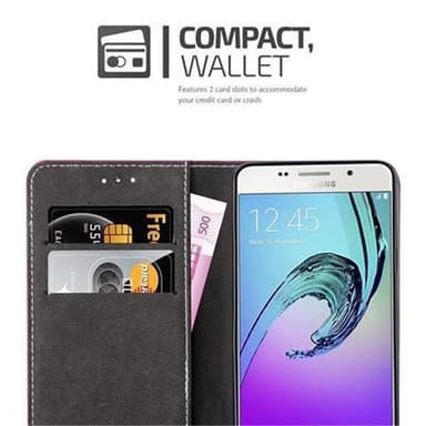 Samsung Galaxy A3 2016 Suojakuori Kuoret (Punainen)