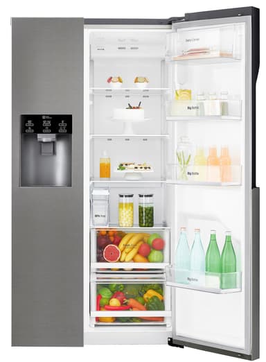 LG side-by-side jääkaappipakastin GSL361ICEV