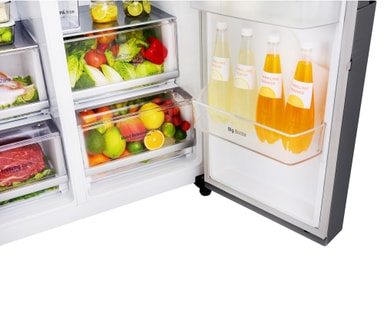 LG side-by-side jääkaappipakastin GSL961PZUZ