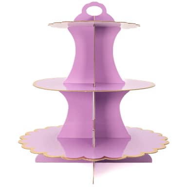 Etagere Muffiniteline Cupcake teline (violetti)