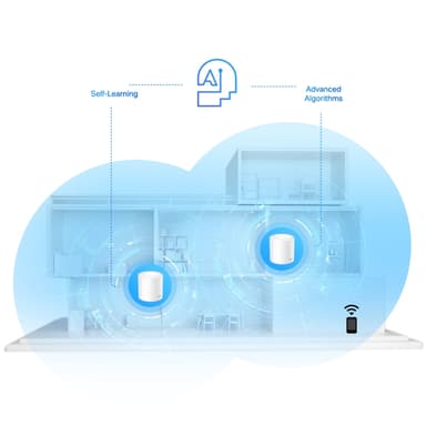 TP-Link Deco X20 WiFi 6 mesh-järjestelmä (3 kpl)