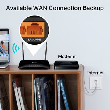 TP-Link Archer MR200 4G LTE WiFi reititin
