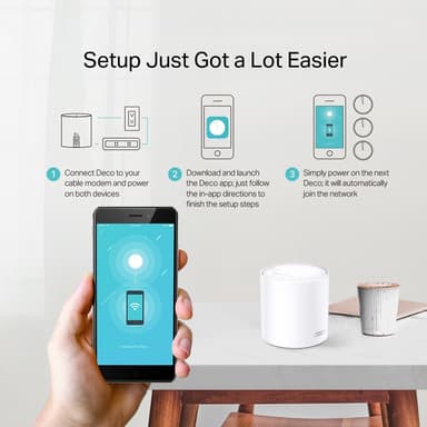 TP-Link Deco X20 WiFi 6 mesh-järjestelmä (3 kpl)