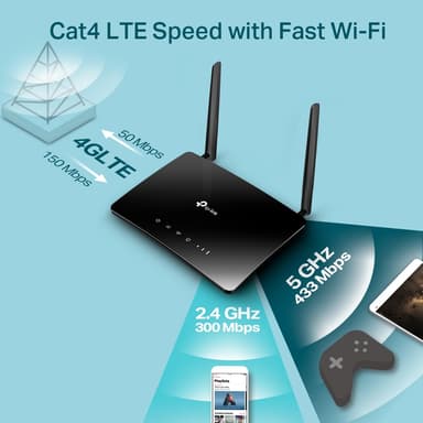 TP-Link Archer MR200 4G LTE WiFi reititin