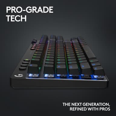 Logitech G PRO X TKL Lightspeed Linear pelinäppäimistö (musta)