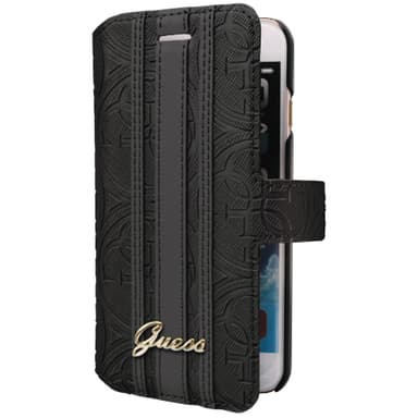 Guess iPhone 7 Heritage lompakko/suoja (musta)