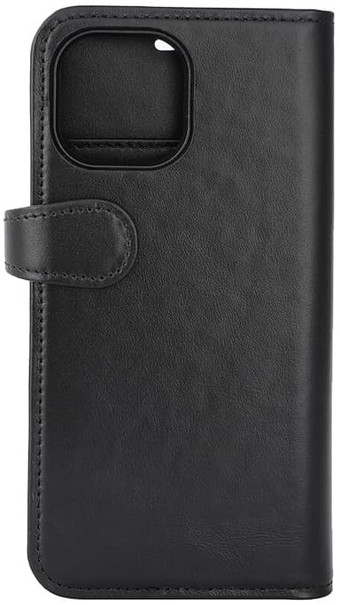 Buffalo iPhone 15 2in1 Leather MagSeries lompakkokotelo (musta)