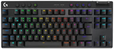 Logitech G PRO X TKL Lightspeed Linear pelinäppäimistö (musta)