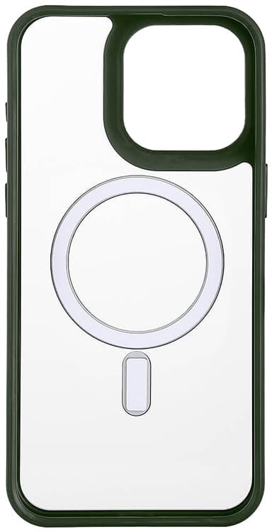 Onsala iPhone 15 Pro Max Bumb MagSeries suojakuori (vihreä)