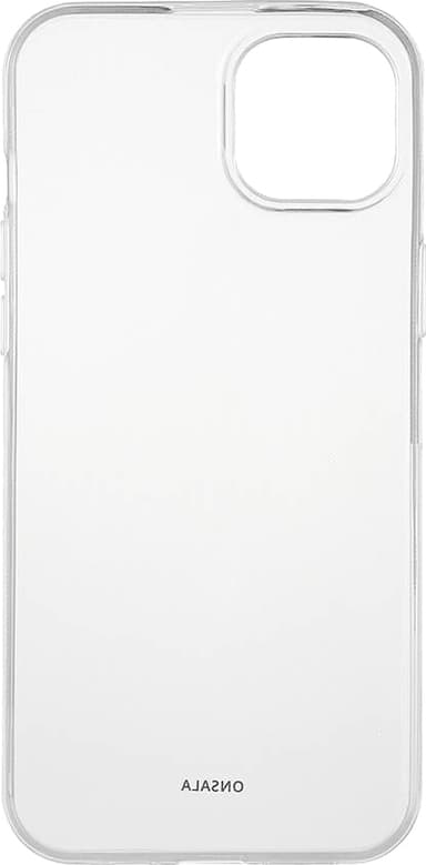 Onsala iPhone 15 Plus suojakuori (läpinäkyvä)