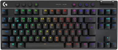 Logitech G PRO X TKL Lightspeed Tactile langaton pelinäppäimistö (must