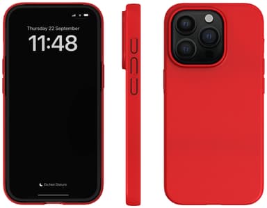 A Good Company iPhone 15 Pro PLNTPRTCT suojakuori (punainen)