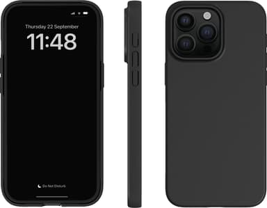 A Good Company iPhone 15 Pro Max PLNTPRTCT suojakuori (musta)
