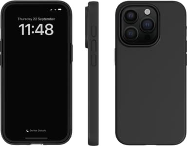 A Good Company iPhone 15 Pro PLNTPRTCT suojakuori (musta)