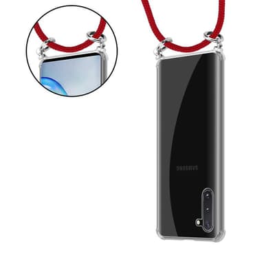 Samsung Galaxy NOTE 10 Suojakuori Kotelo (Punainen)