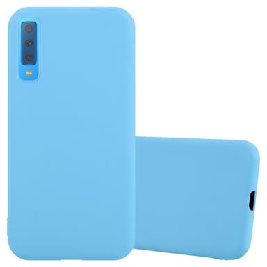 Samsung Galaxy A7 2018 Suojakuori Kotelo (Sininen)