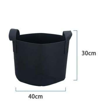 5x Istutuspussi Istutuskone (38 l - 40 x 30 cm)