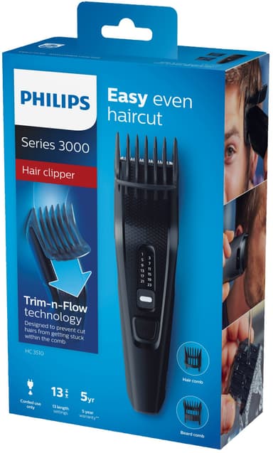 Philips Series 3000 hiustenleikkuukone HC3510/15