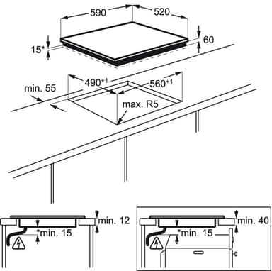 AEG induktiotaso HD604200CB