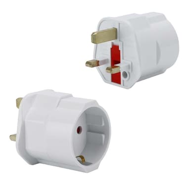 4x Sovitin Travel muunnin Converter (uk tyyppi g-eu)