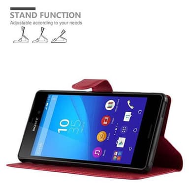 Sony Xperia M4 AQUA Suojakuori Kotelo (Punainen)