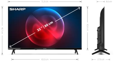 Sharp 32” 32FH7EA HD Ready älytelevisio (2023)