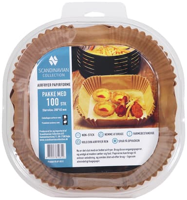 Scandinavian Collection Airfryer leivinpaperi (100 kpl) 5740007810312