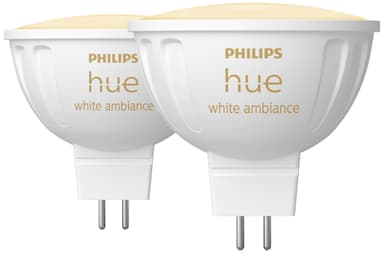 Philips Hue WA MR16 LED lamppu 5,1 W GU5.3 2 kpl