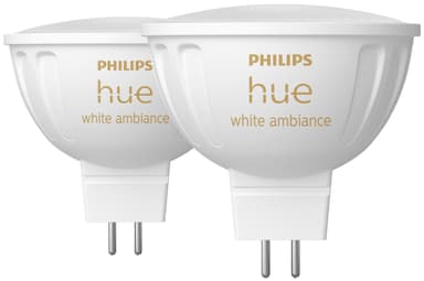 Philips Hue WA MR16 LED lamppu 5,1 W GU5.3 2 kpl