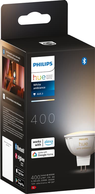 Philips Hue WA MR16 LED lamppu 5,1 W GU5.3