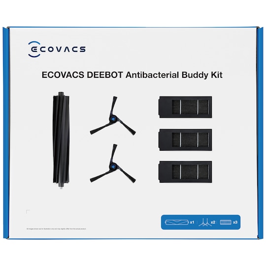 Ecovacs Deebot X2 OMNI tarvikepakkaus DKT060099
