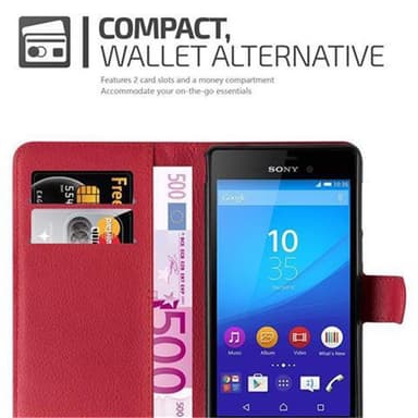 Sony Xperia M4 AQUA Suojakuori Kotelo (Punainen)