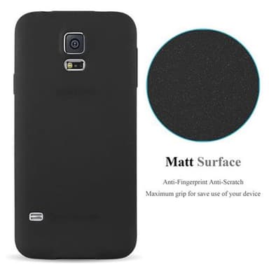Suojakuori Samsung Galaxy S5 / S5 NEO Kotelo (Musta)