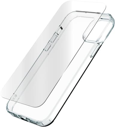 Zagg iPhone 15 Plus Glass Elite 360 kotelopakkaus (läpinäkyvä)