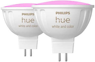 Philips Hue WCA MR16 LED lamppu 6,3 W 2 kpl