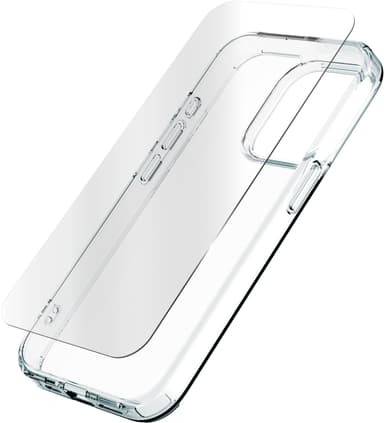 Zagg iPhone 15 Pro Glass Elite 360 kotelopakkaus (läpinäkyvä)