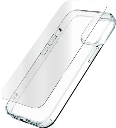 Zagg iPhone 15 Glass Elite 360 kotelopakkaus (läpinäkyvä)