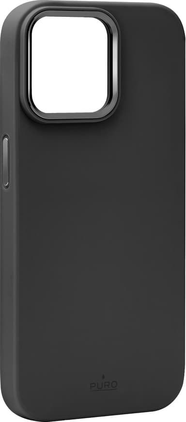 Puro Icon Mag Pro iPhone 15 Pro Max suojakuori (musta)