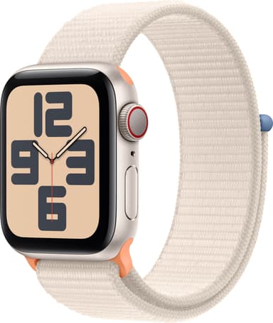 Apple Watch SE 2nd Gen 40mm LTE (tähtiv. alu./tähtiv. urheiluranneke)