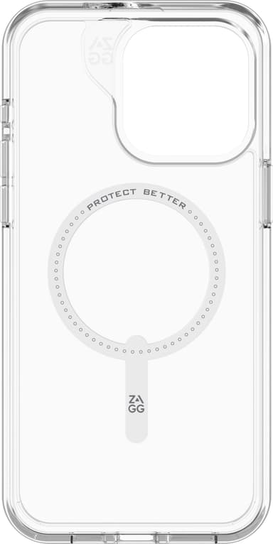 Zagg iPhone 15 Pro Max Crystal Palace Snap suojakuori (läpinäkyvä)