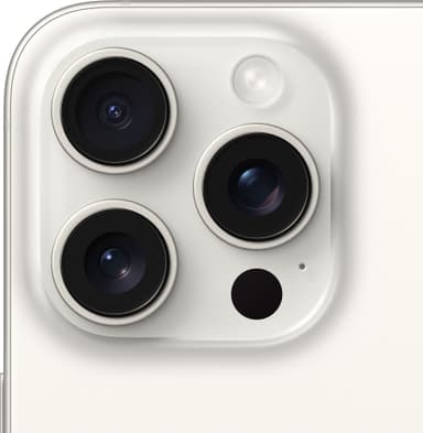 iPhone 15 Pro Max 5G älypuhelin 256 GB valkotitaani