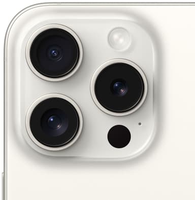 iPhone 15 Pro 5G älypuhelin 256 GB valkotitaani