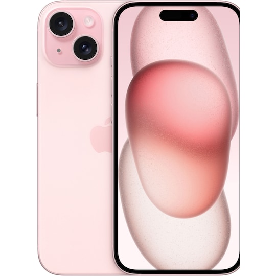 iPhone 15 – 5G älypuhelin 128 GB (pinkki)