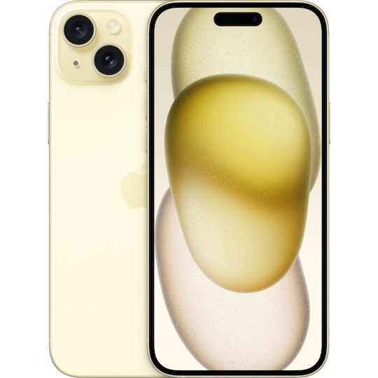 iPhone 15 Plus – 5G älypuhelin 256 GB (keltainen)