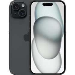 iPhone 15 – 5G älypuhelin 256 GB (musta)